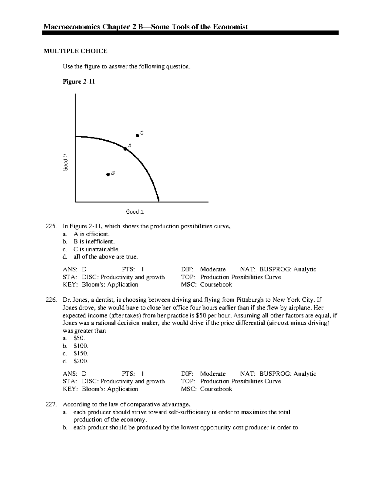 Ma Ch 02 B - Teat Bank - Macroeconomics Chapter 2 B—Some Tools Of The ...