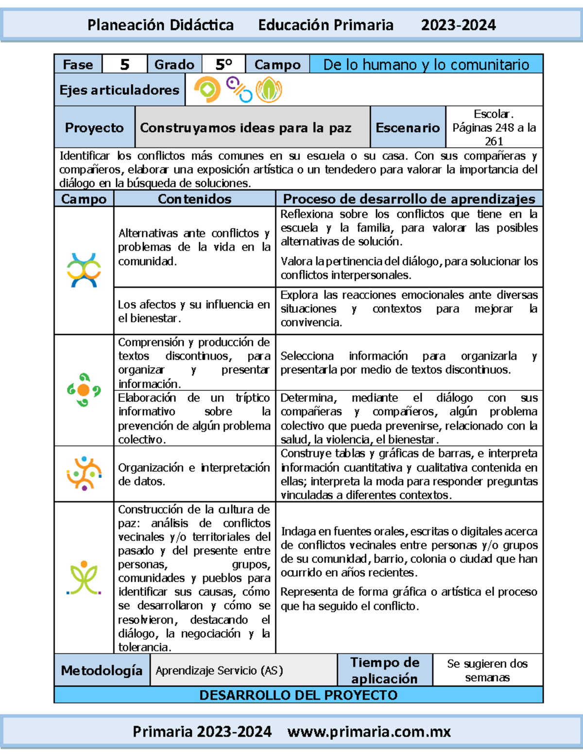 1.5to Grado Diciembre 01 Construyamos ideas para la paz (20232024