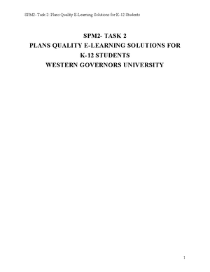 SFM2 Task 1 - passed first time - SFM2 – TASK 1 CONDUCTING A LEARNER ...
