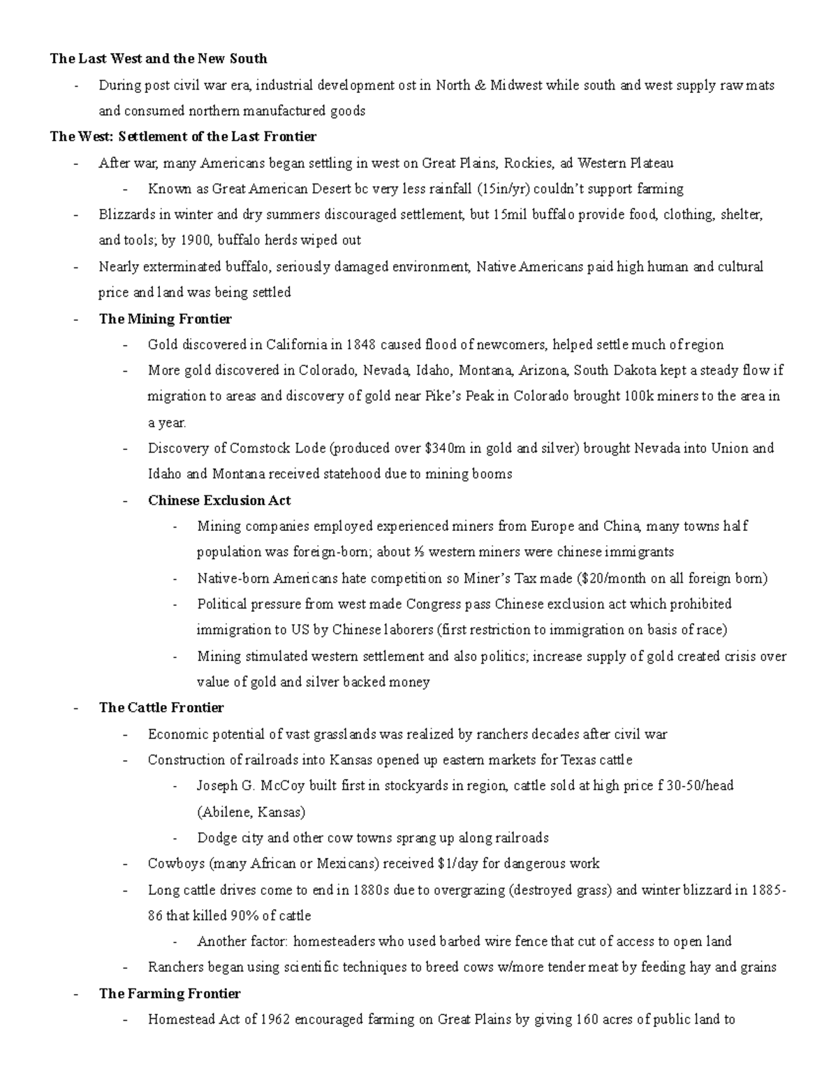 apush-chapter-17-notes-the-last-west-and-the-new-south-during-post