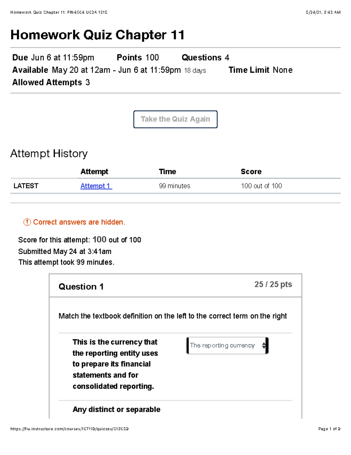 assignment chapter 11 quiz