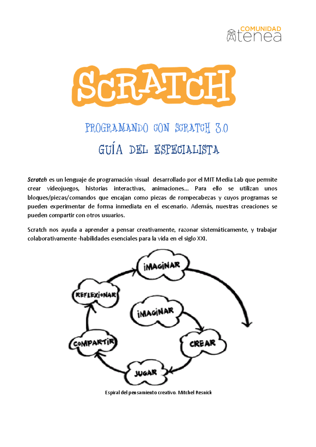 Scratch-Comunidadatenea - PROGRAMANDO CON SCRATCH 3. GUÕA DEL ...