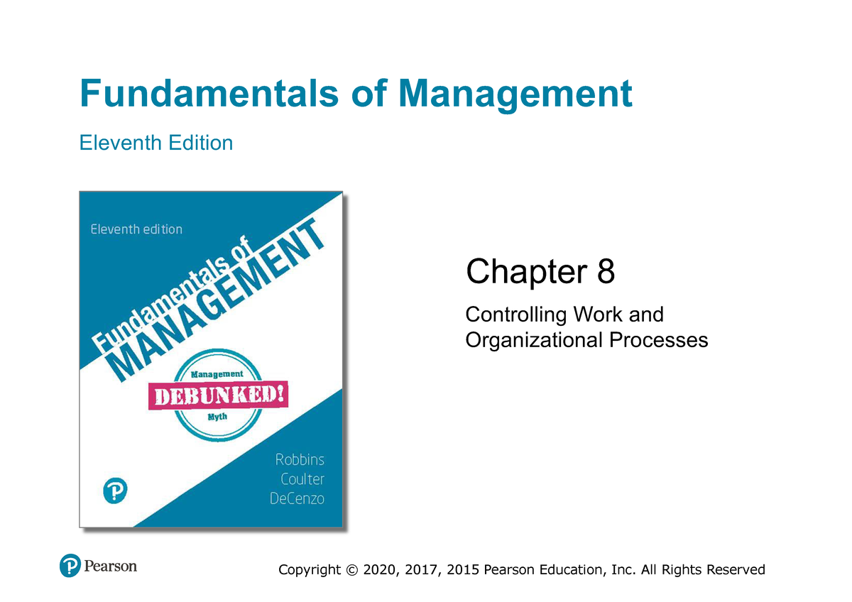 Chapter 8 - Lecture Notes Chp8 - Fundamentals Of Management Eleventh ...