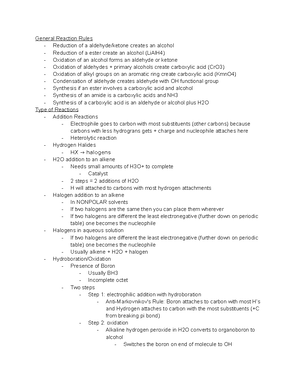 Orgo Final - Priority Groups for Numbering in Nomenclature 1 ...