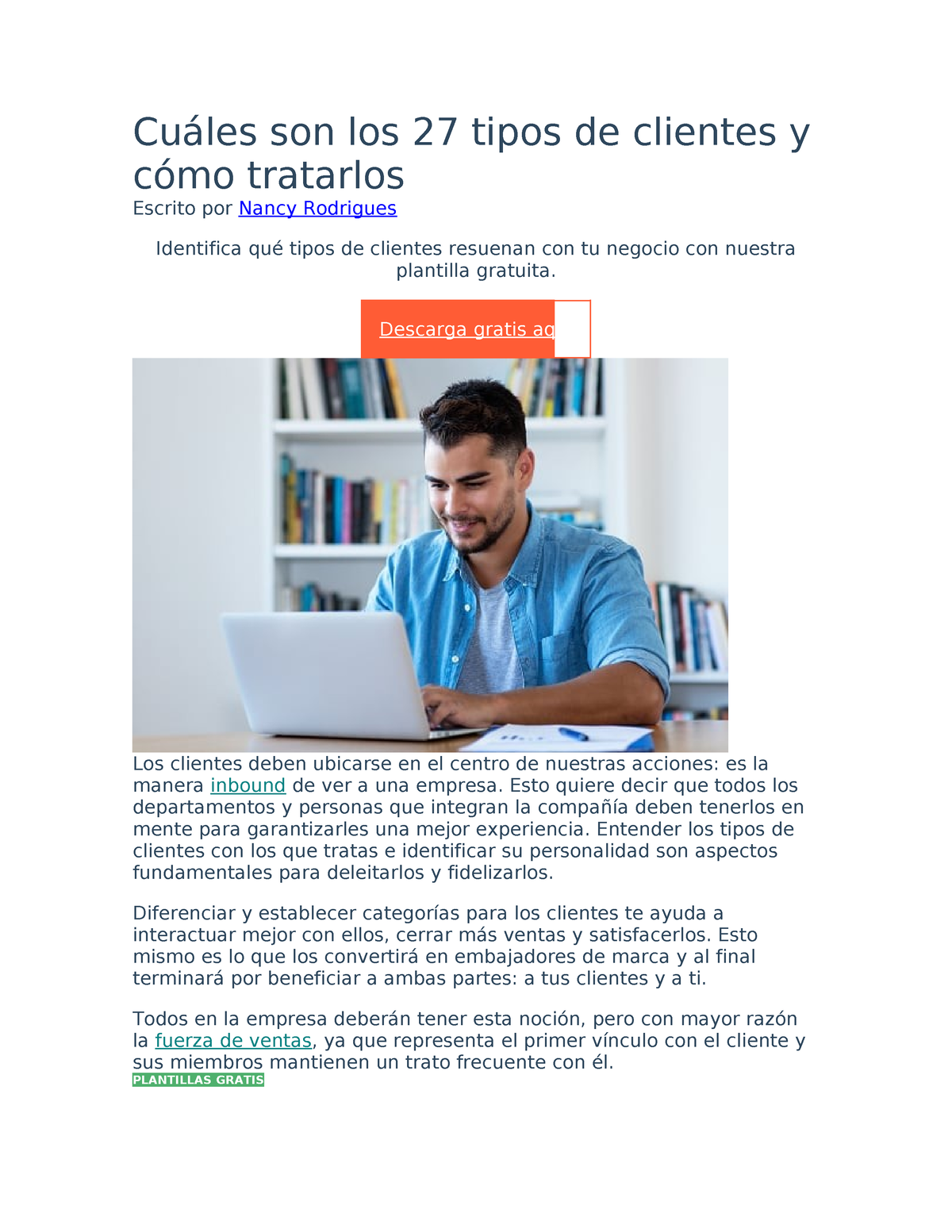 Cuáles Son Los 27 Tipos De Clientes Y Cómo Tratarlos Cuáles Son Los 27 Tipos De Clientes Y 4397