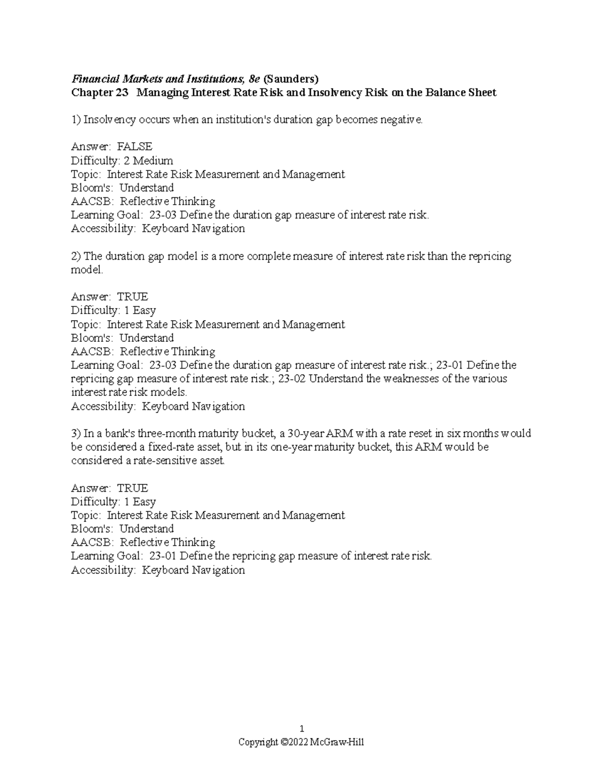 chapter-23-tb-answer-key-financial-markets-and-institutions-8e