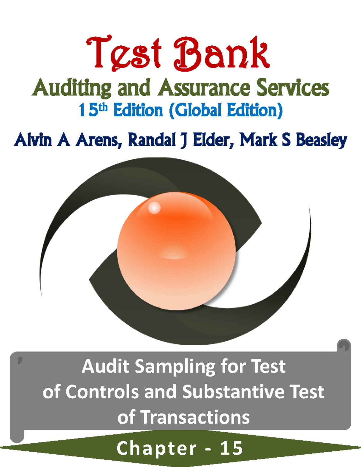 Toaz - Chapter - 15 Audit Sampling For Test Of Controls And Substantive ...