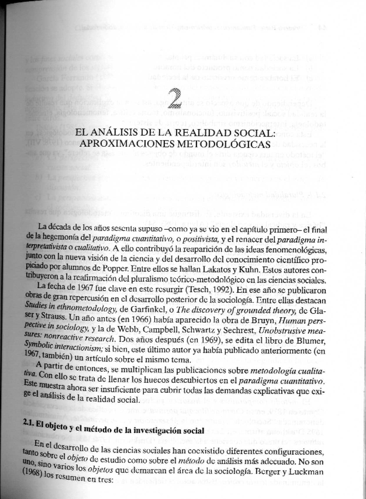El análisis de la realidad social 1 - Análisis Político I - Studocu