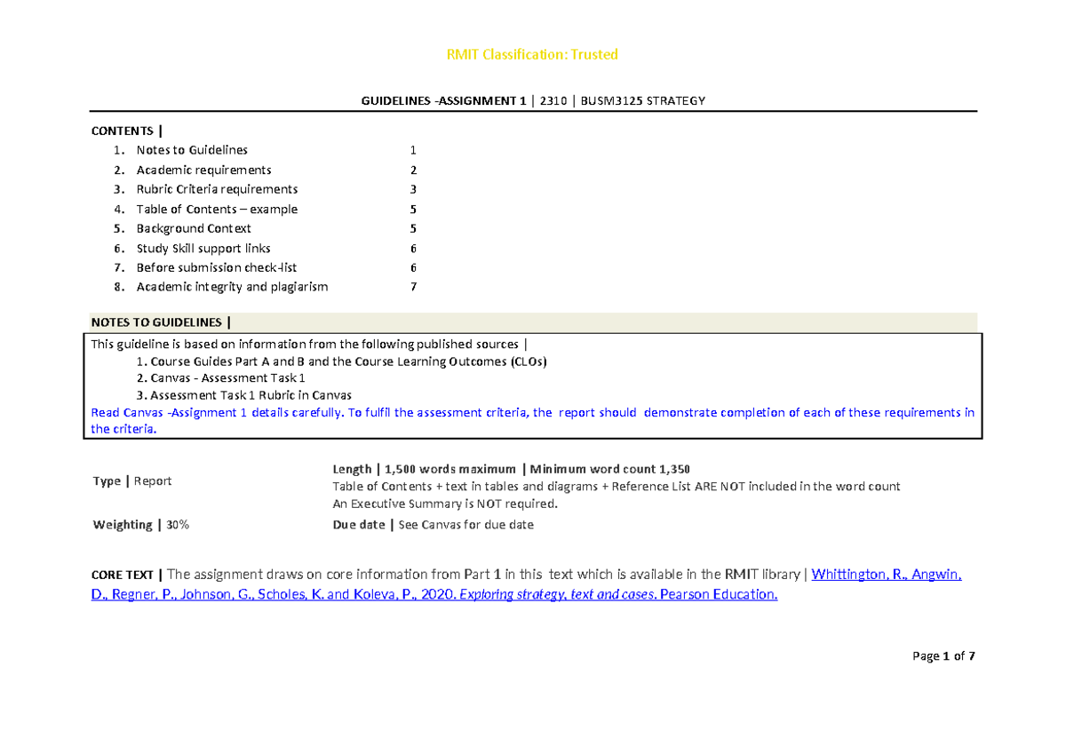 a1-guidelines-busm3125-strategy-2310-2-guidelines-assignment-1