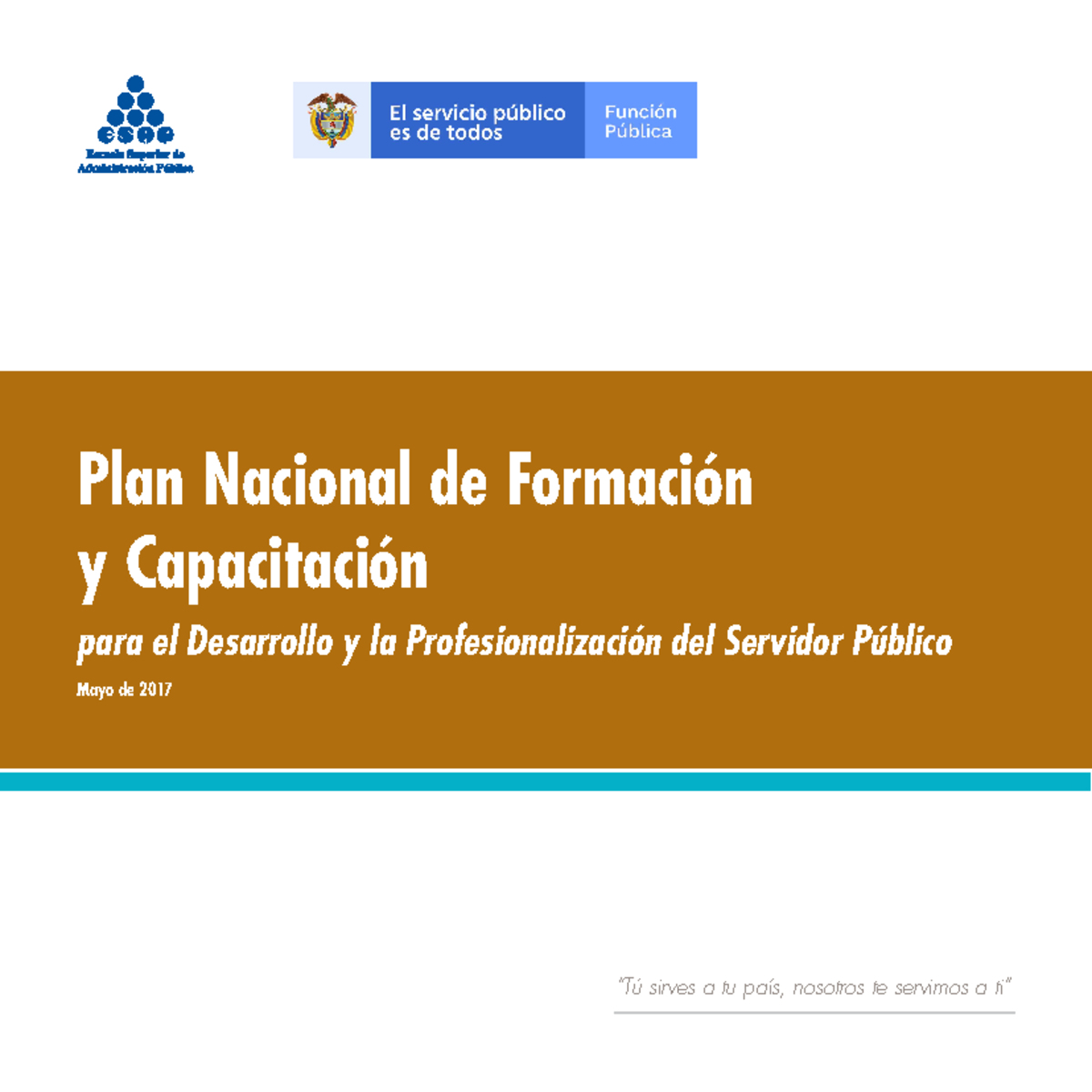 Plan nacional formacion capacitacion - Plan Nacional de Formación y ...