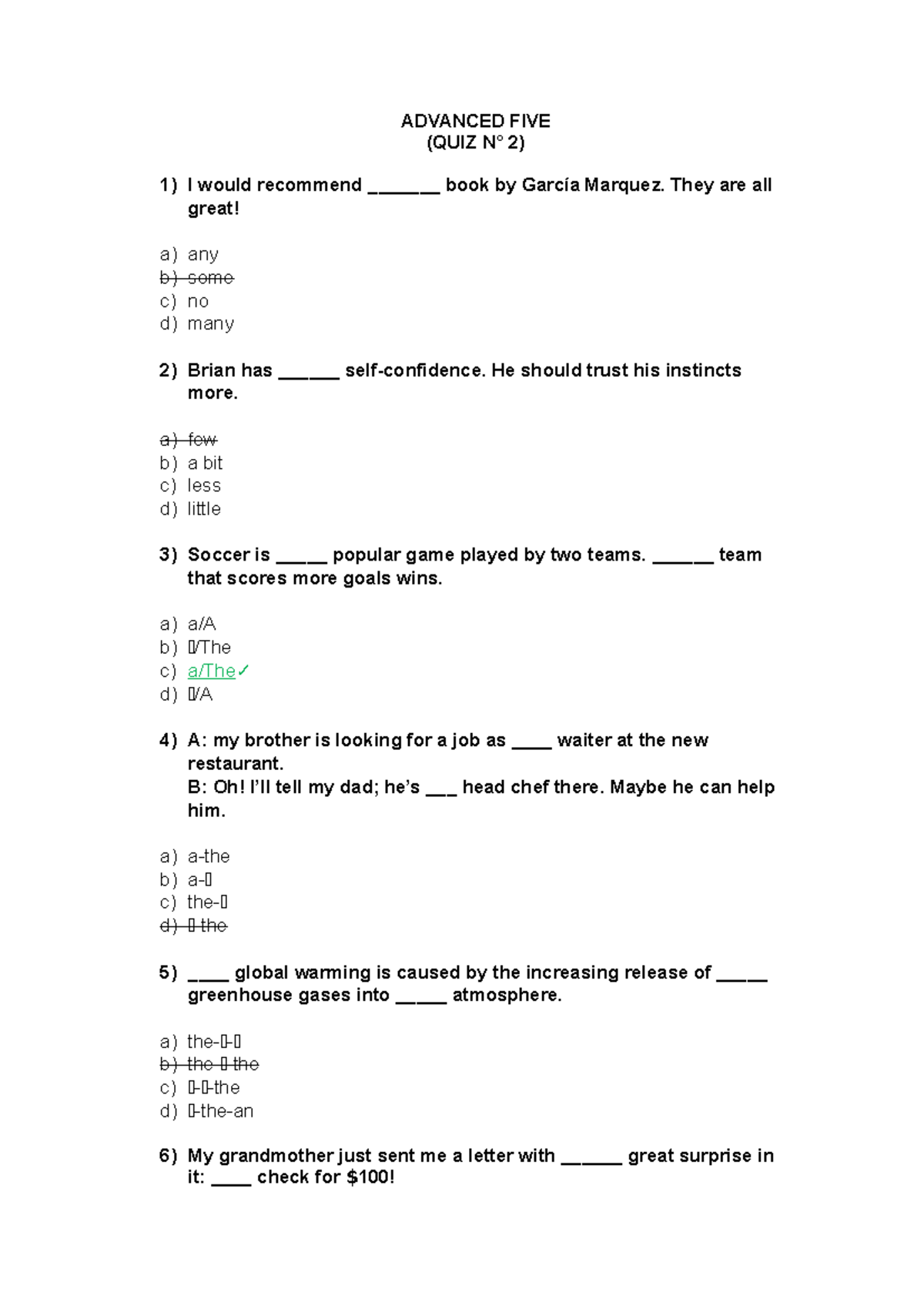 Quiz 2 Advanced Five Icpna Share Advanced Five Quiz N 2 I Quiz 2 Advanced Five Icpna Share Advanced Five Quiz N 2 I