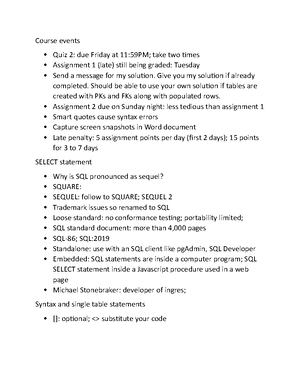 EXAM ONE Study Guide - EXAM ONE STUDY GUIDE Chapter 1: Mostly concepts ...