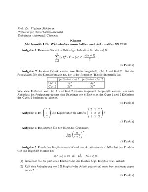 Musterlösungen Übungsblatt 03 - Technische Universit ̈at Chemnitz ...