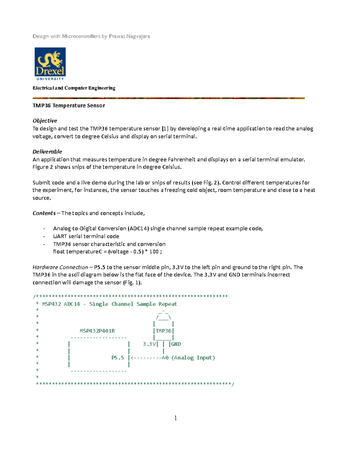 ECE-204 - Design with Microcontrollers CourseWork Notes and Material ...
