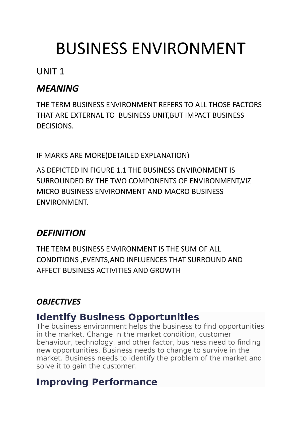 business-environment-unit-1-exam-business-environment-unit-1-meaning