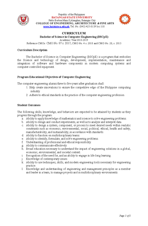 COMP APP Coding - Computer Engineering as a Discipline - Studocu
