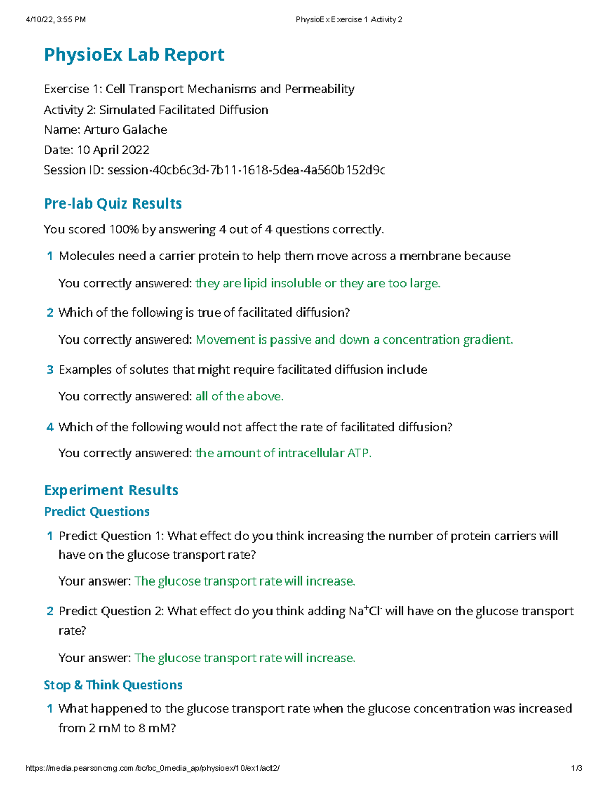 Physio Ex Exercise 1 Activity 2 - Pearsoncmg/bc/bc_0media_ap/physioex ...