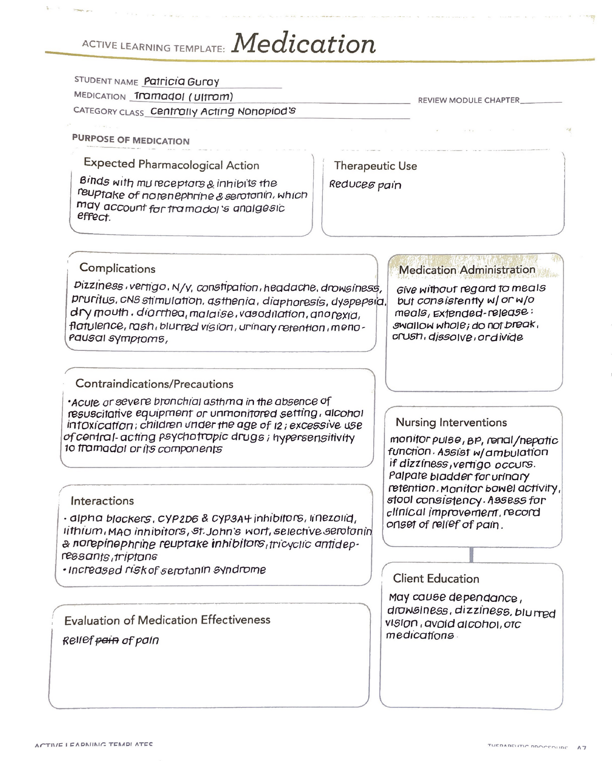 tramadol-active-learning-template-medication-dr-buchanan-nurs-100