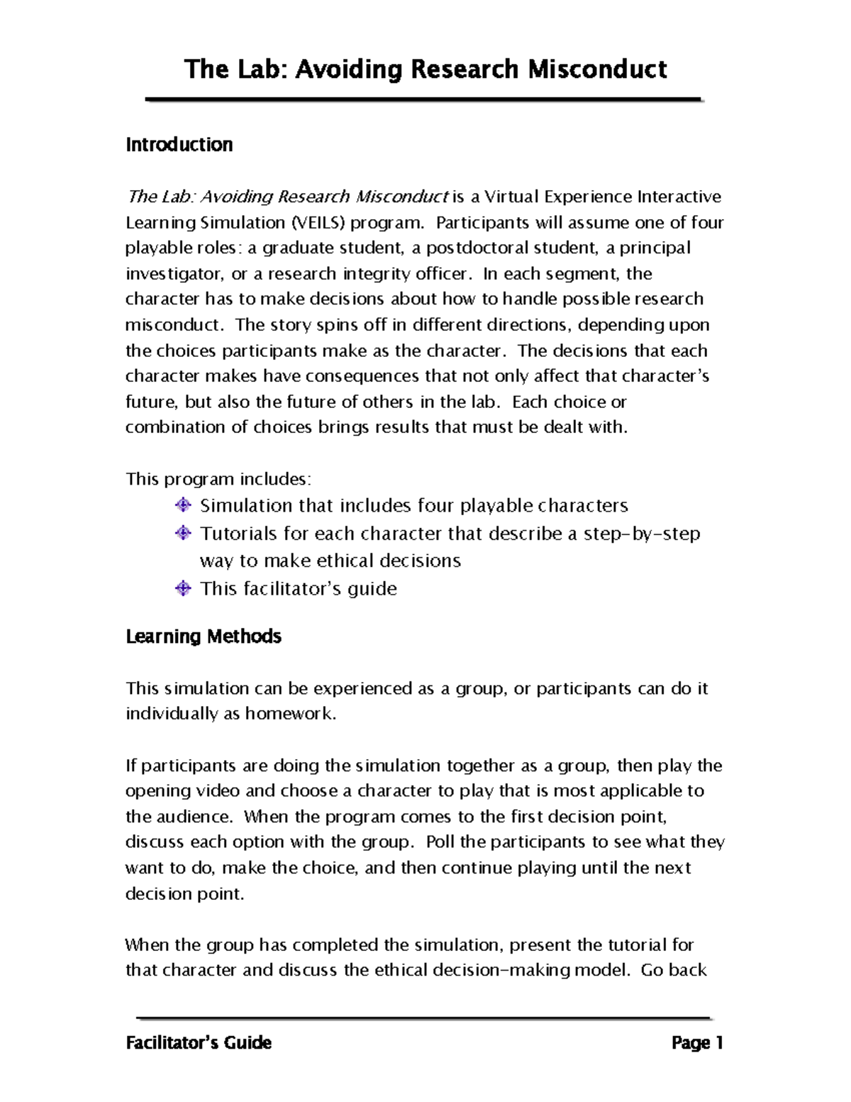 The Lab Guide - Useful in doing avoiding of research misconduct ...
