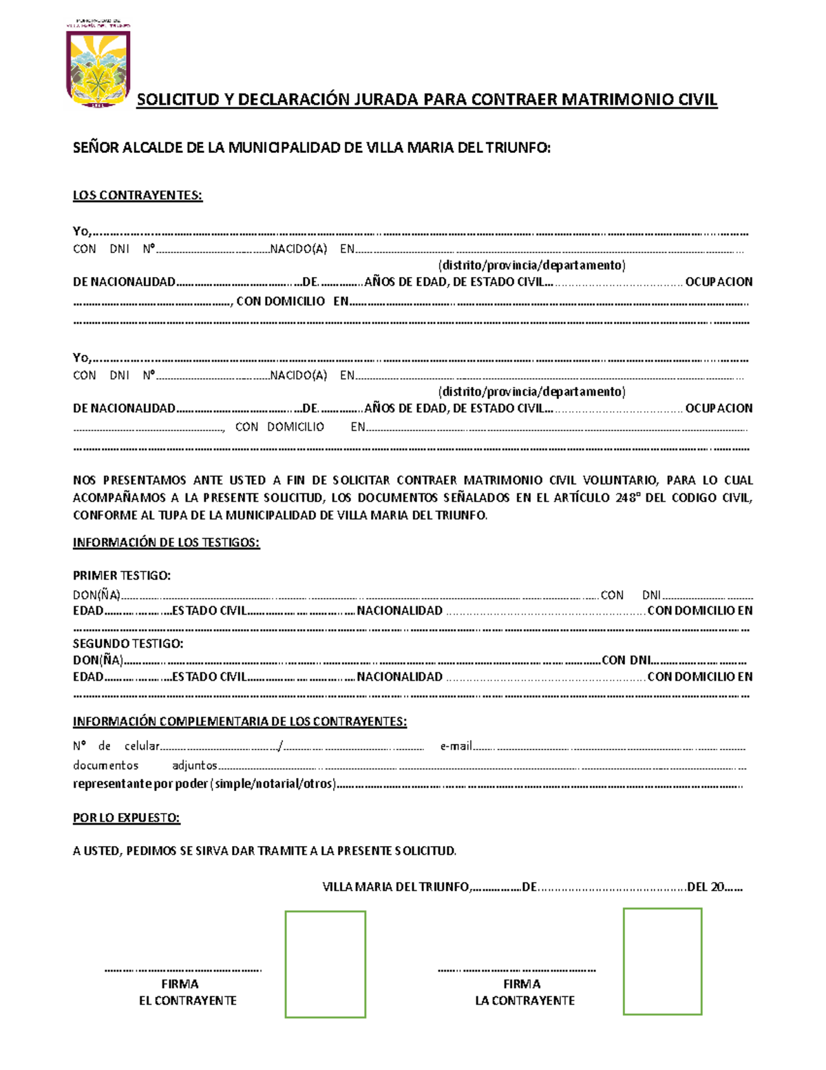 Documentos Para Contraer Matrimonio Civil – AQID