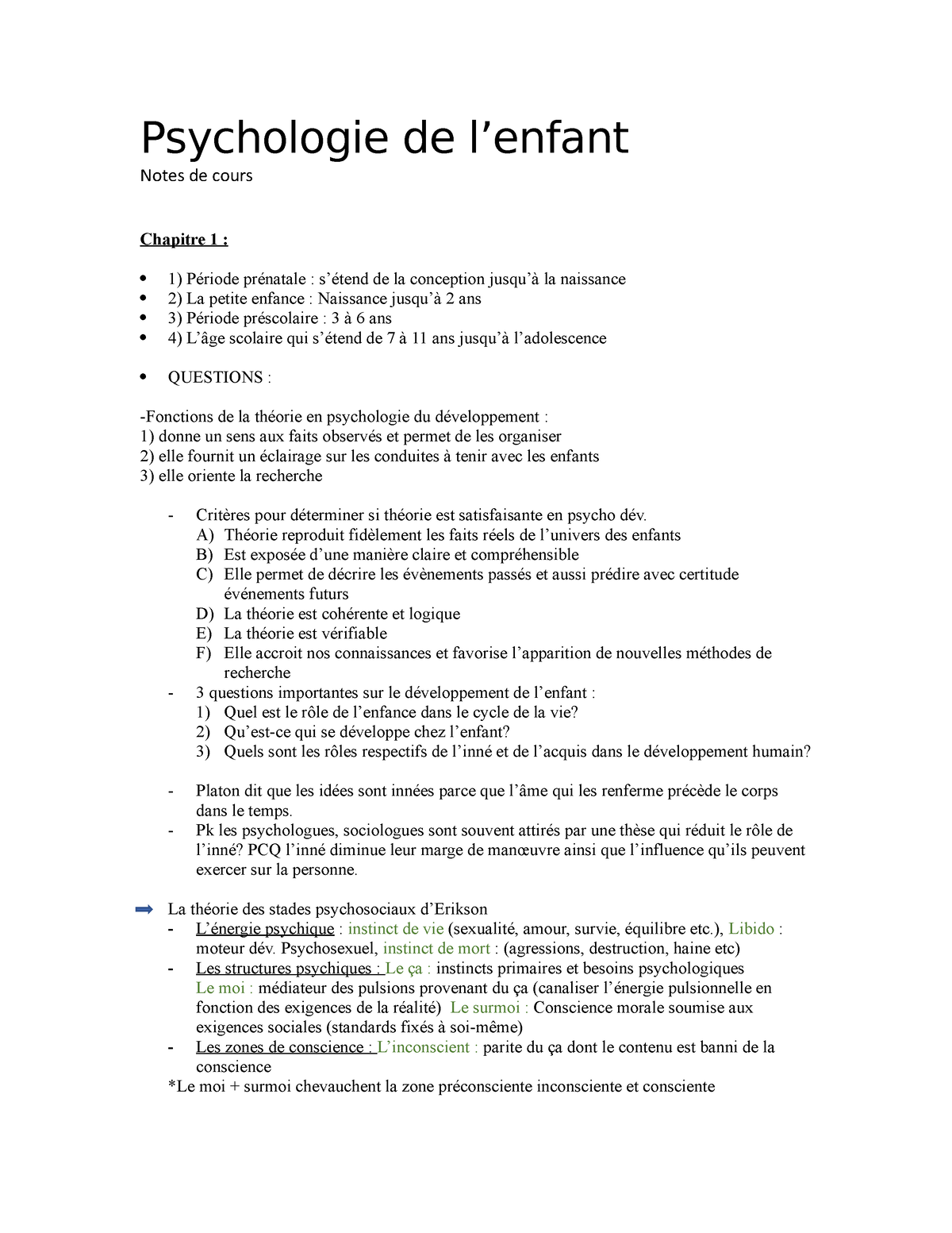 Pourquoi ?: Petites leçons de psychologie pour les enfants de 4 à 7 ans