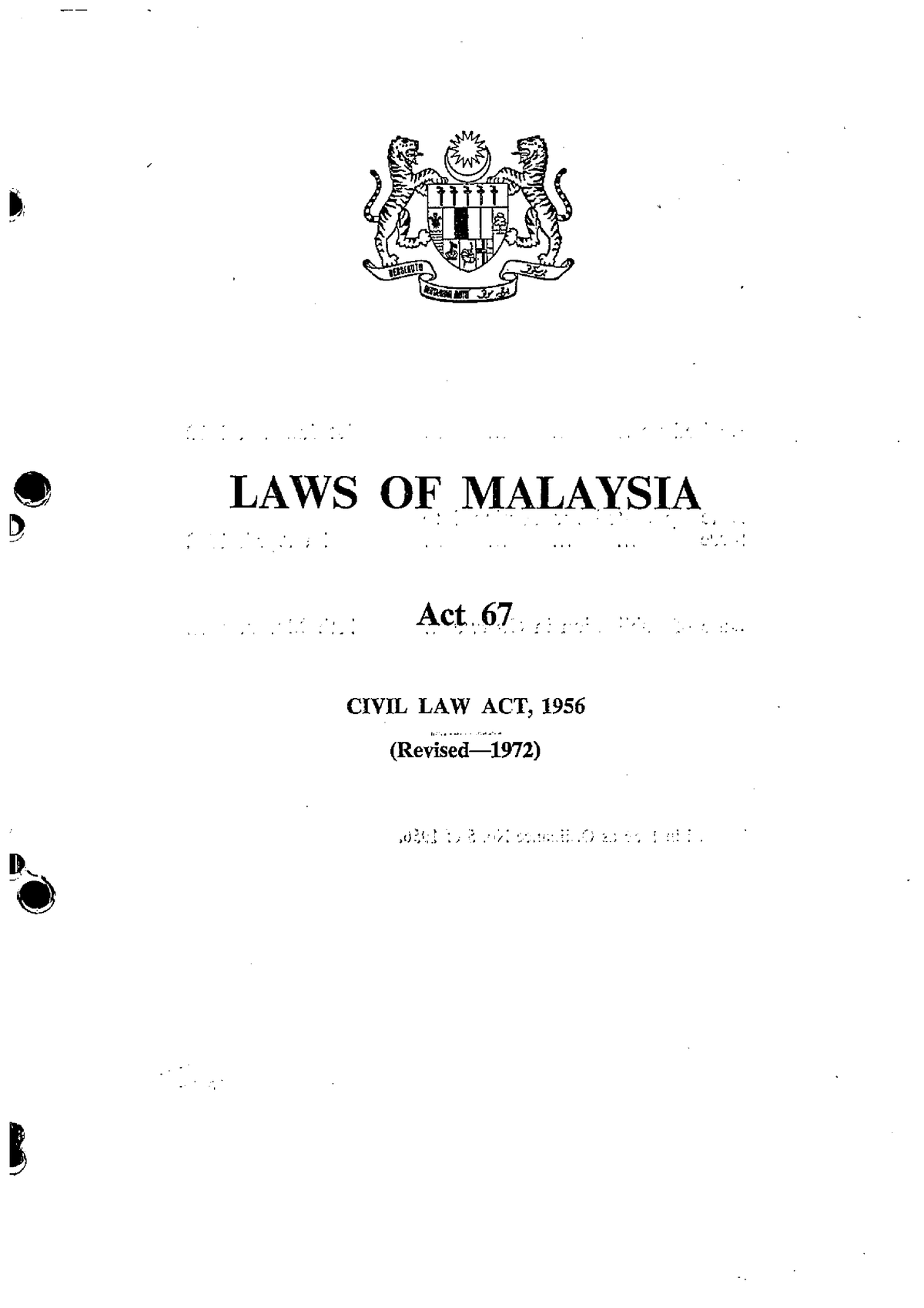 civil-law-act-1956-act-studocu