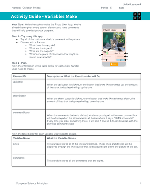 1.4.3 Boolean Algebra - notes - A Boolean equation can equate to either ...