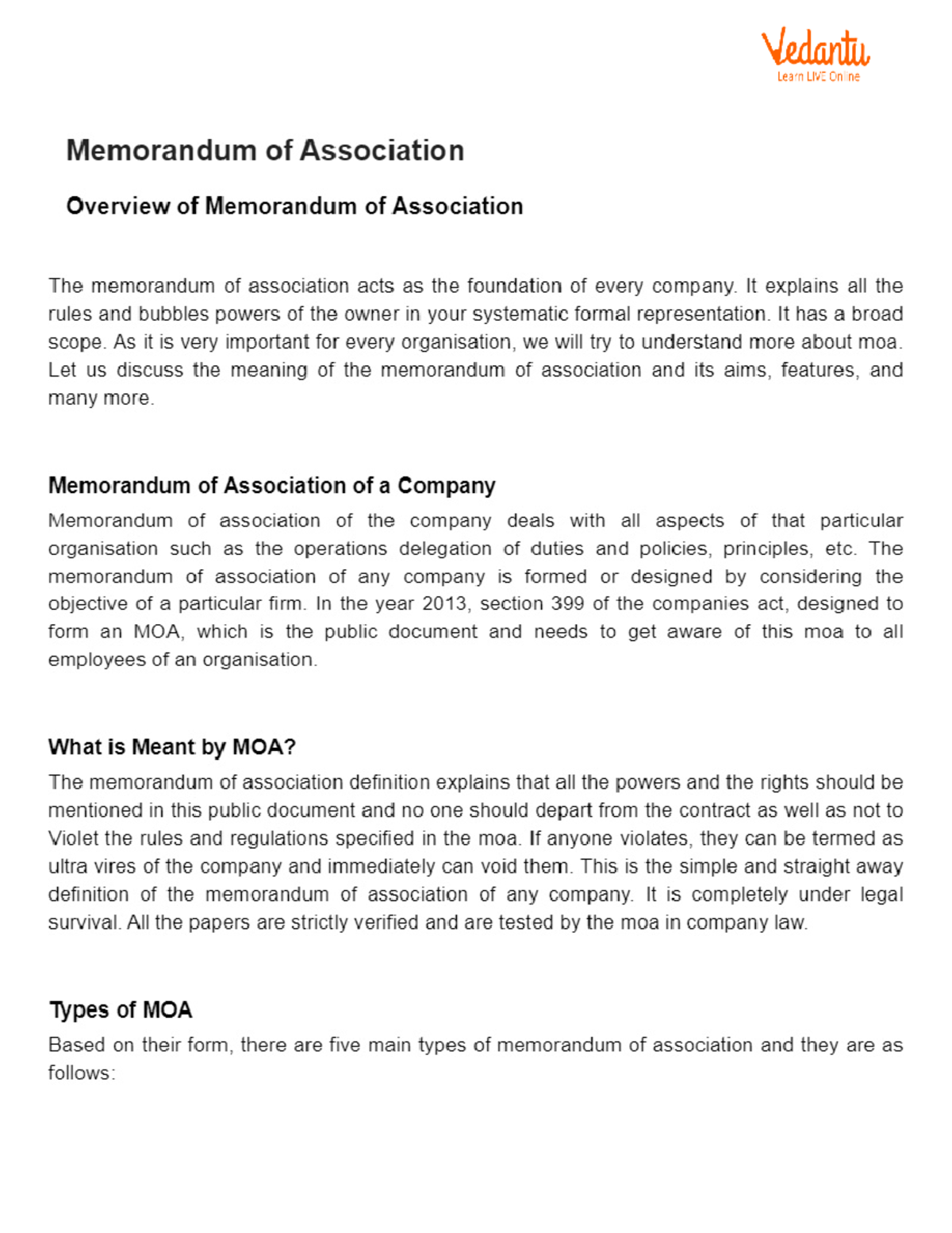 Memorandum Of Association - Pharmaceutical Analysis - Studocu