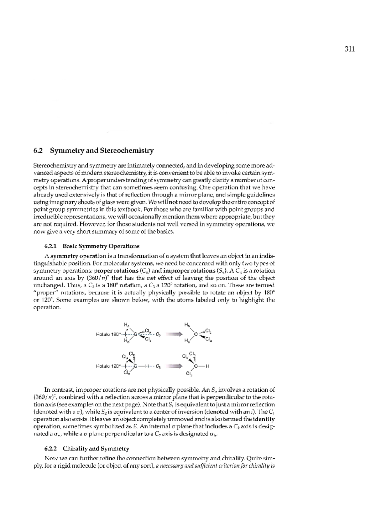 Symmetry and steriochemistry - organic chemistry - Studocu