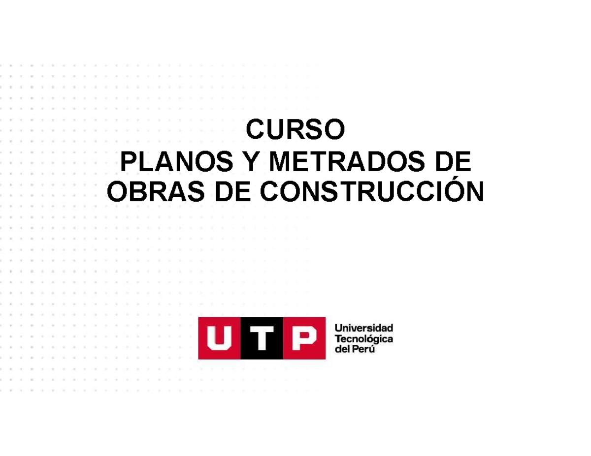 Clase 02-Expediente Tecnico - CURSO PLANOS Y METRADOS DE OBRAS DE ...