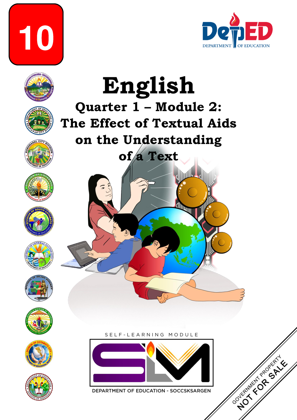 English 10 Quarter 1 Module 2 English Quarter 1 Module 2 The Effect Of Textual Aids On The 6082