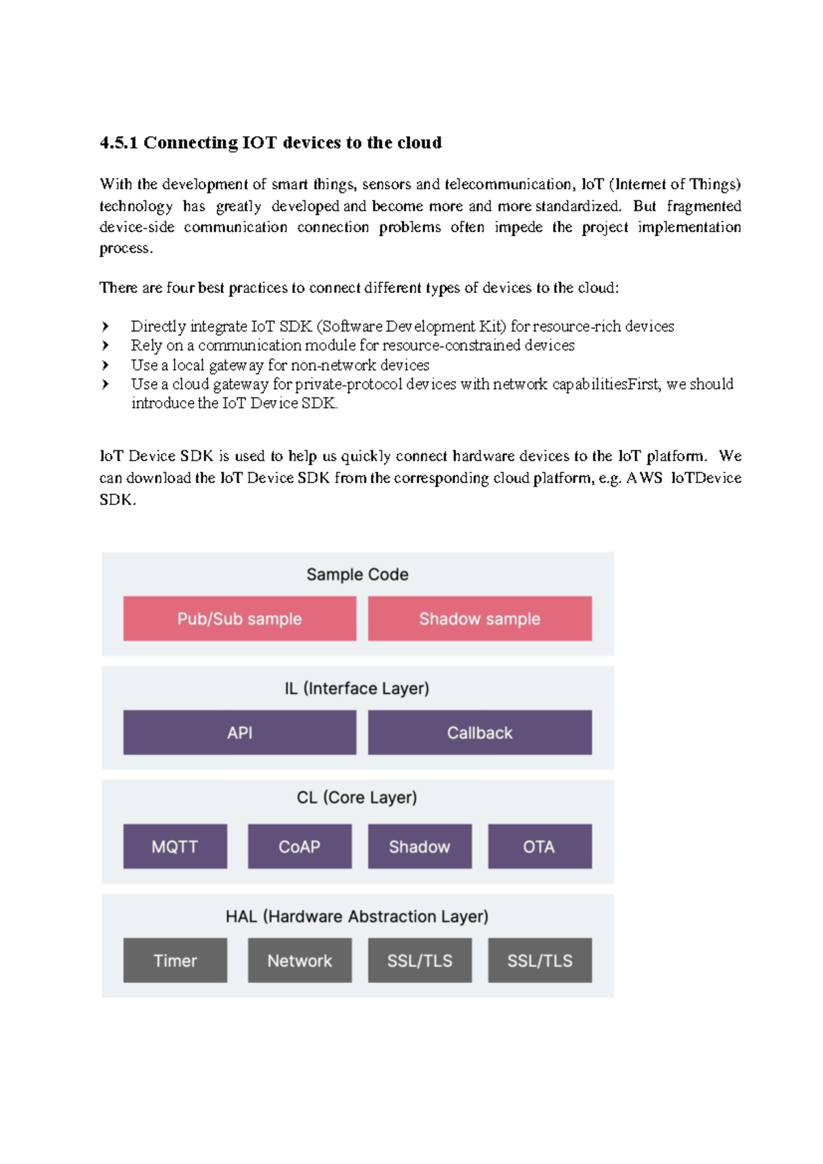 Connecting IoT with Cloud - 4.5 Connecting IOT devices to the cloud ...