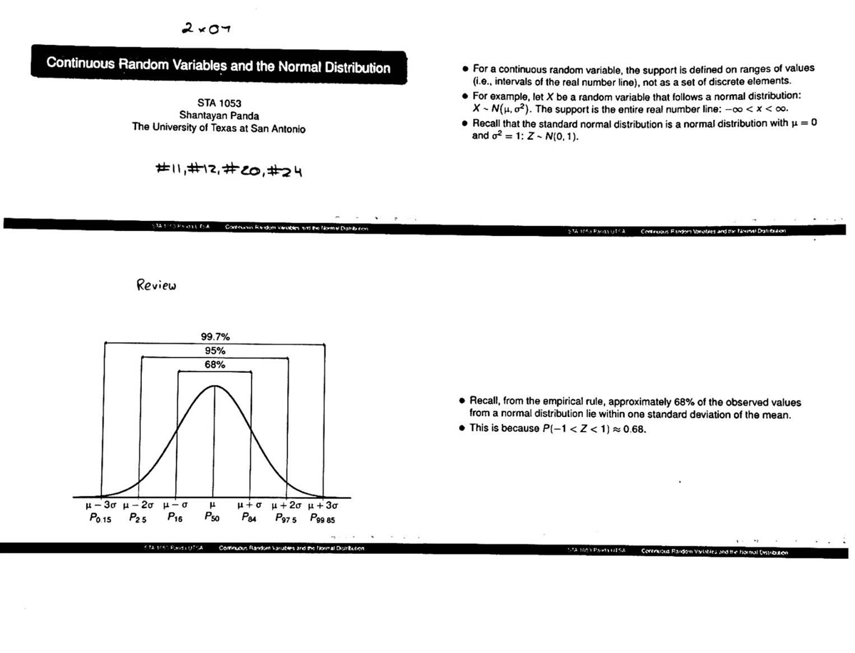 Jun 4, Doc 1 - 2.7 notes - STA 1053 - Studocu