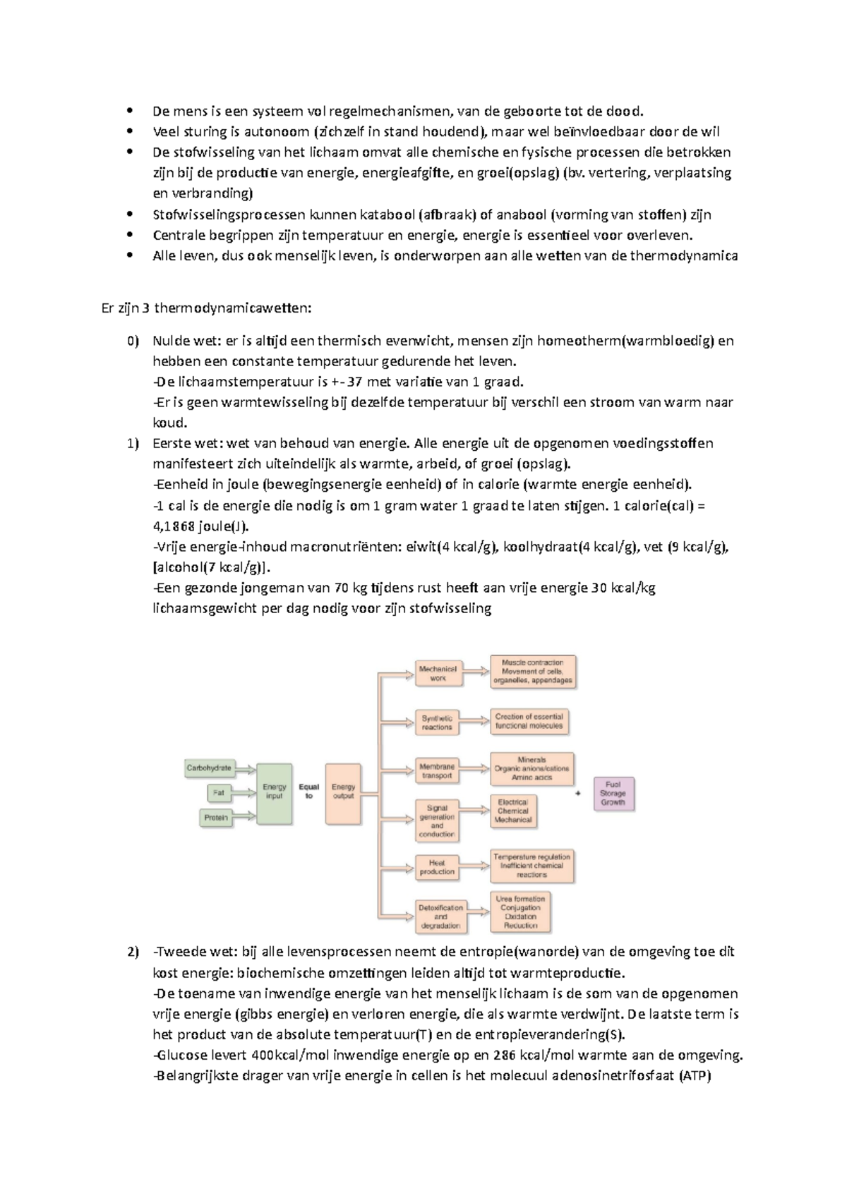 College 1 Inleiding - Aantekeningen - De Mens Is Een Systeem Vol ...