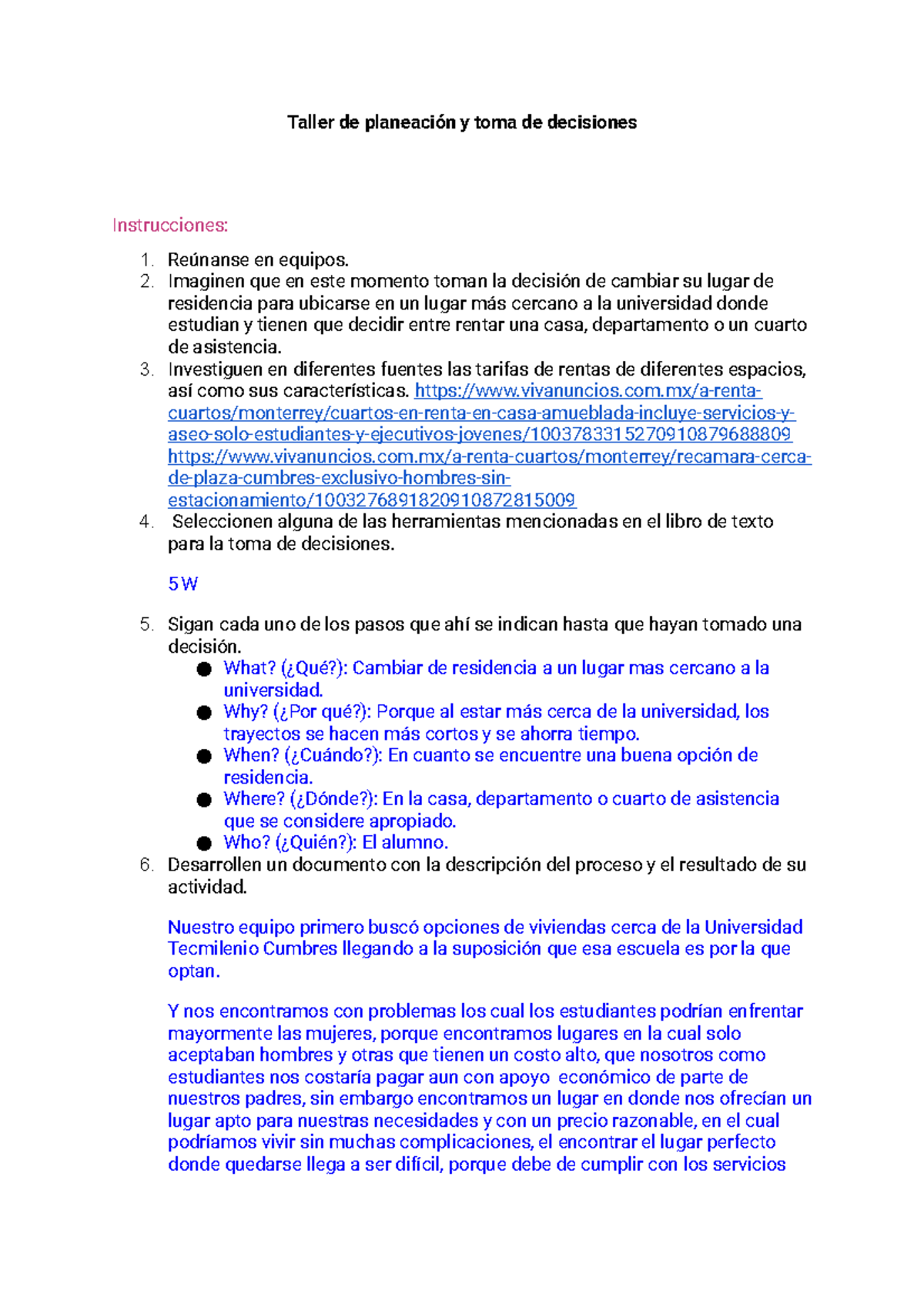Act. 13 - Tarea 13 de taller de planeación y toma de decisiones ...