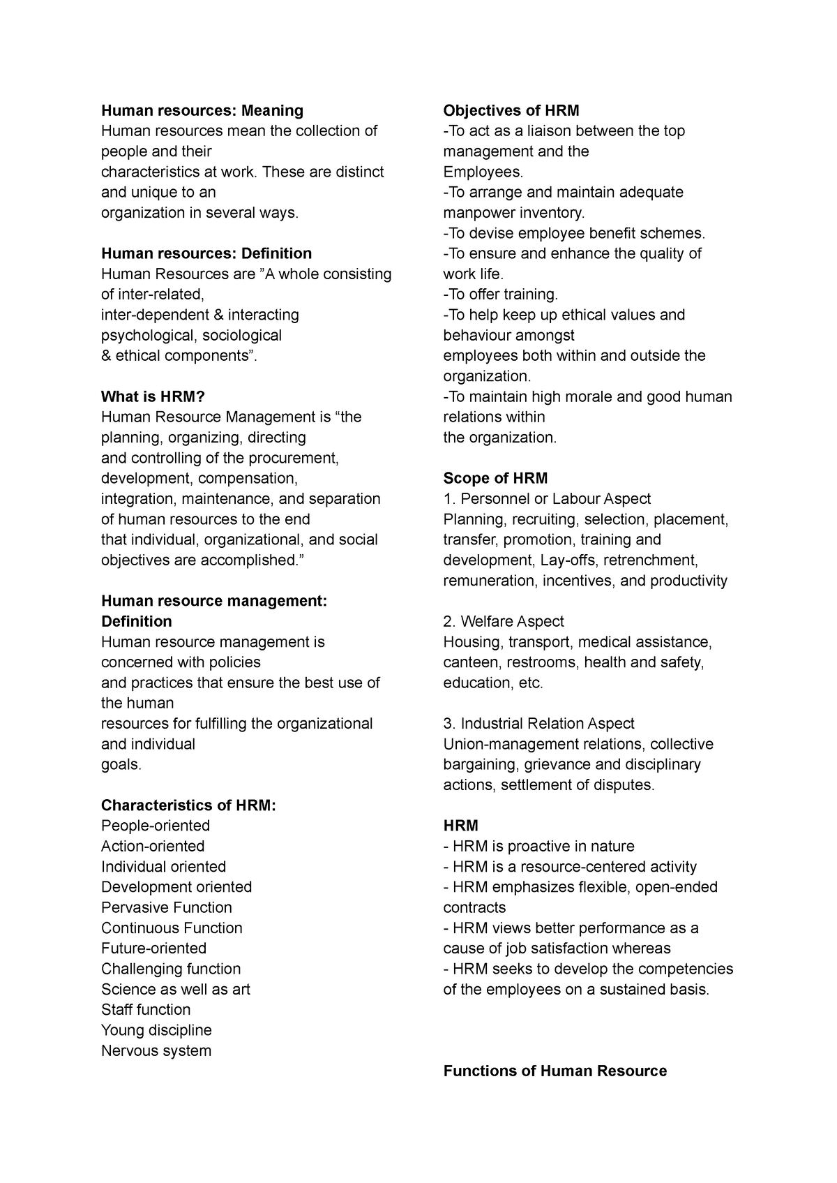 introduction-to-hrm-human-resources-meaning-human-resources-mean-the