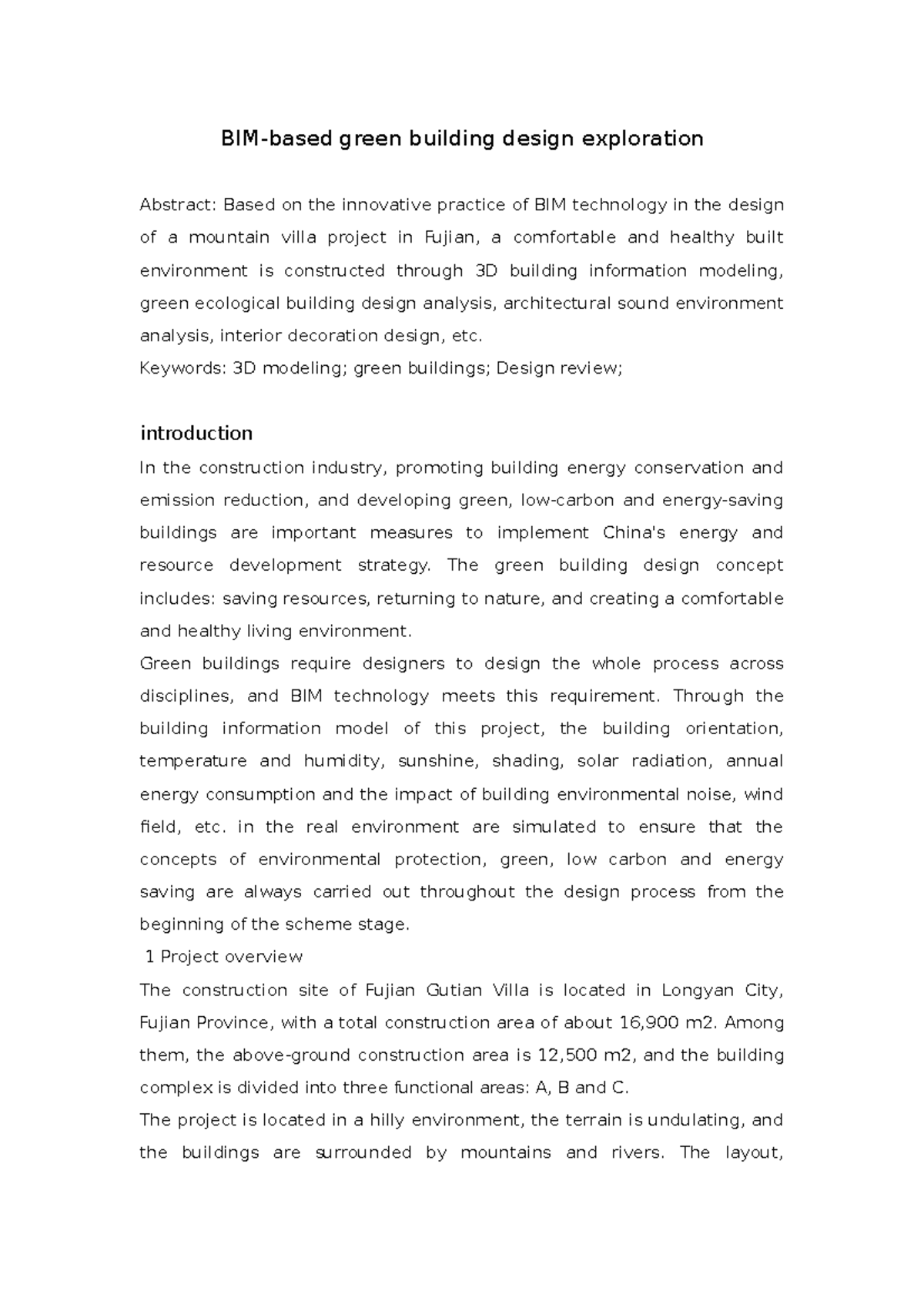 Green Building And Design Editorial Calendar 