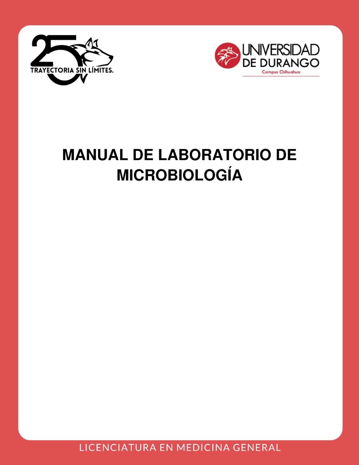 Manual DE PRÁ Cticas DE MicrobiologíA[133761 ] - MANUAL DE LABORATORIO ...