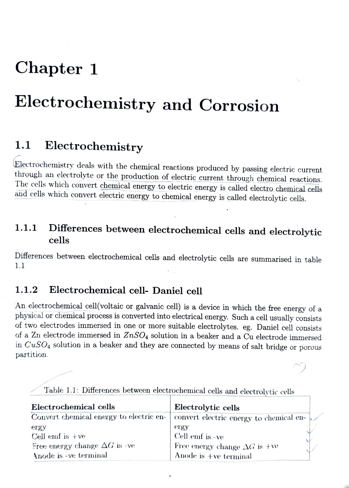 Engineering Chemistry 1 - Chapter 1 Electrochemistry And Corrosion 1 ...