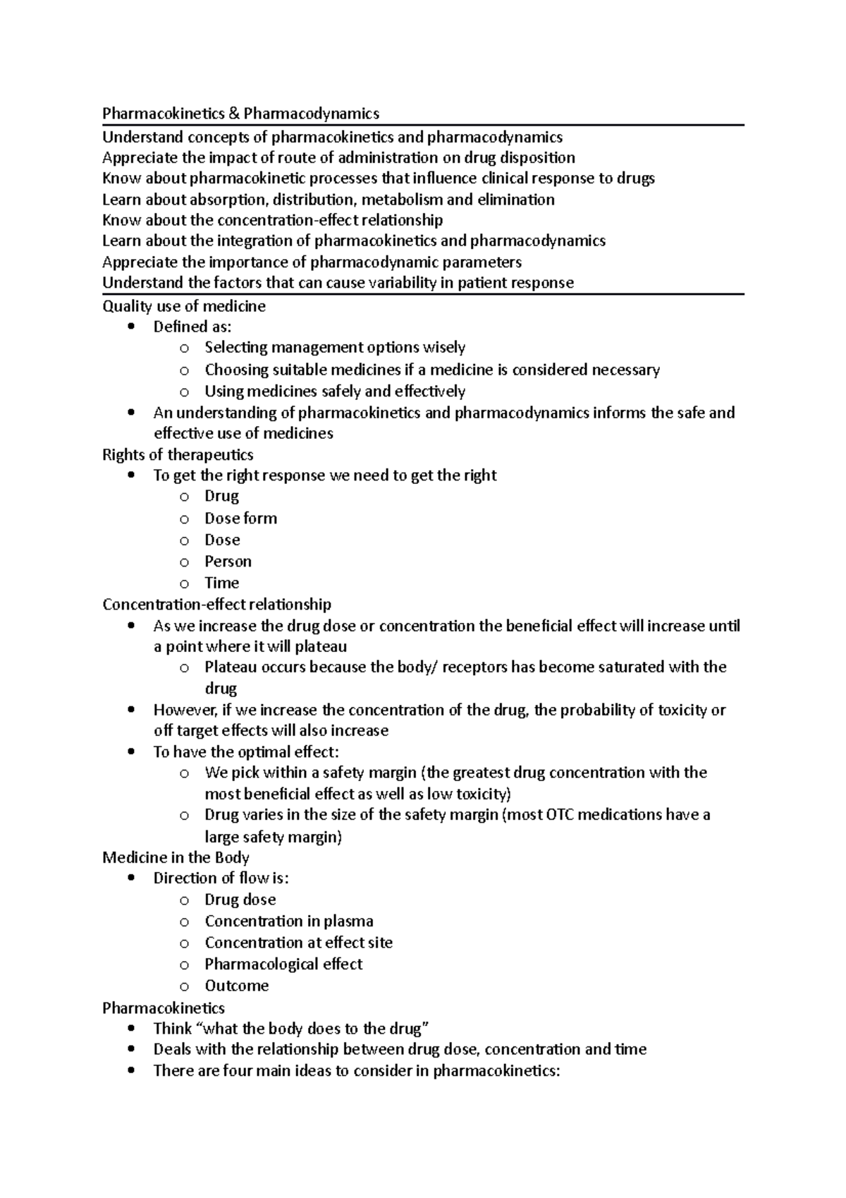 pharmacokinetics-pharmacodynamics-notes-pharmacokinetics