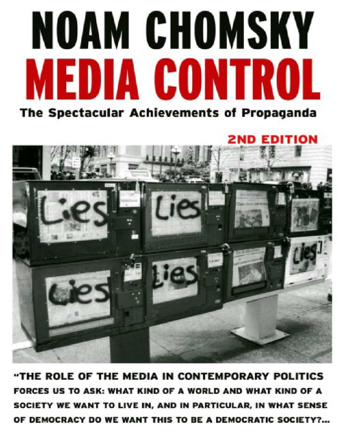 Media control The spectacular achievements of propaganda (Second