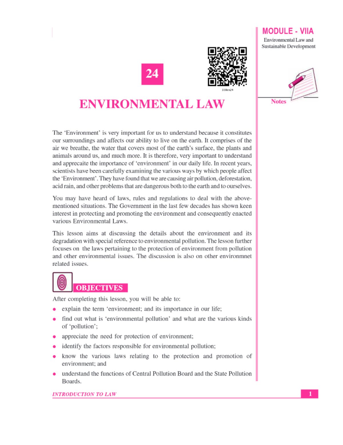 Environmental law Exam pattern Studocu
