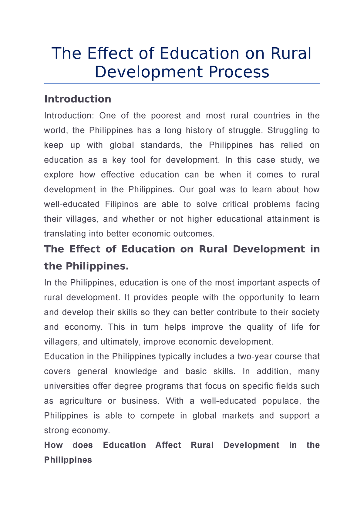 phd thesis on rural development