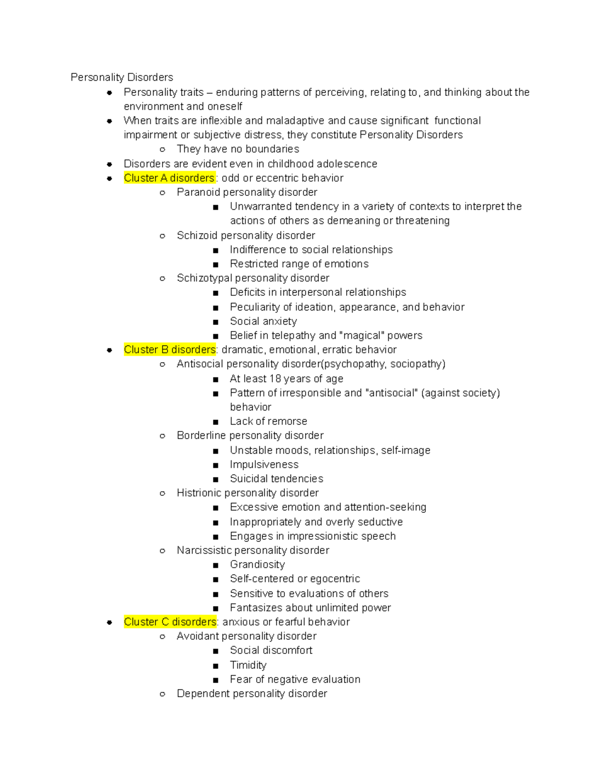 260 chap 13 - These are both lecture and textbook notes for Tomczak's ...
