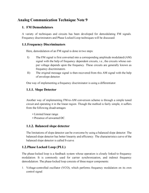 analog communication research paper