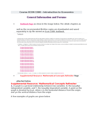 ECON 1580 Graded Quiz Unit 6 - 1. ECON 1580-01 - AY2024-T 2. Graded ...