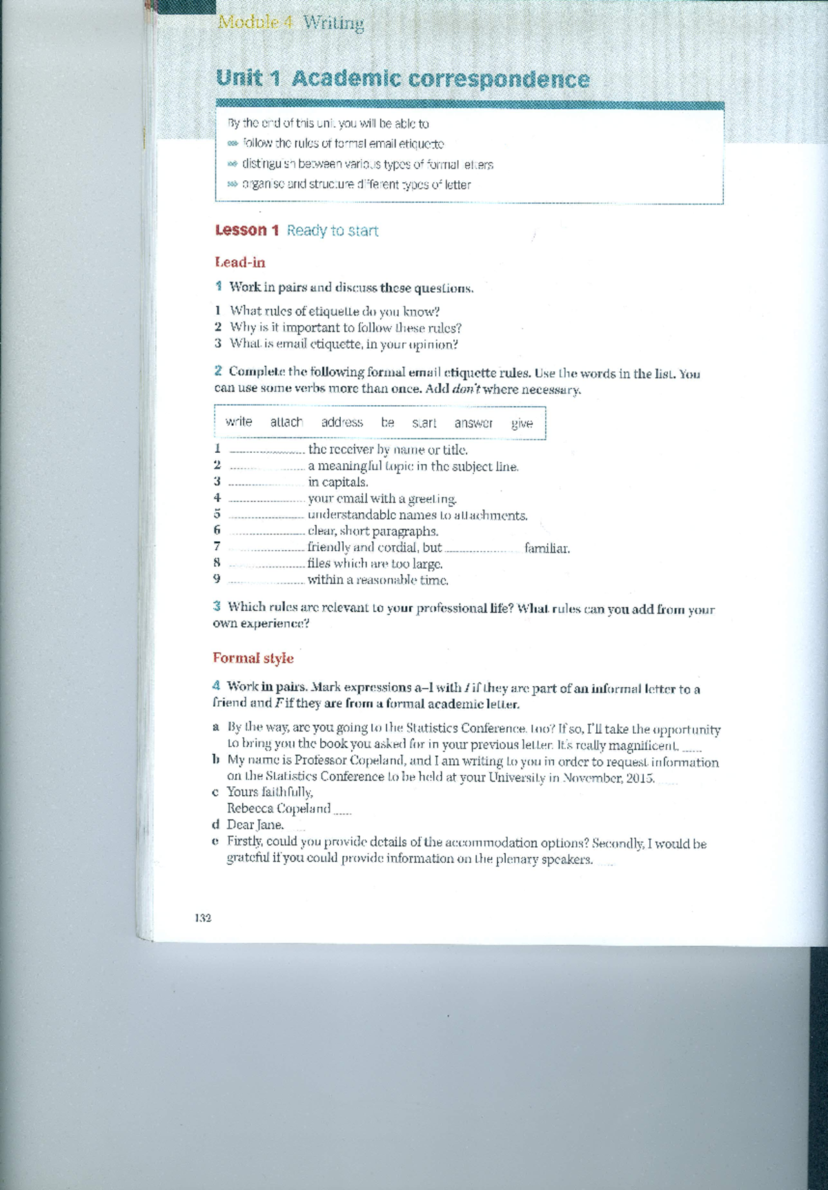 English for Academics Book 1 Unit 132-134 - Język angielski - Studocu