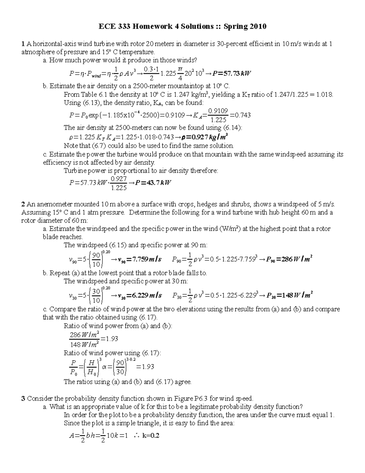 75464229-HW3-Solutions Of Accounting Of B.Com - ECE 333 Homework 4 ...