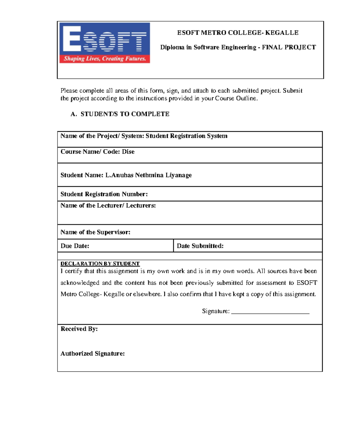 Documentatioxcdfghjv n - Please complete all areas of this form, sign ...