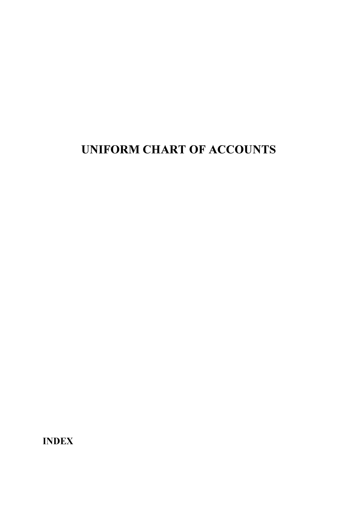 Chart Of Accounts Order